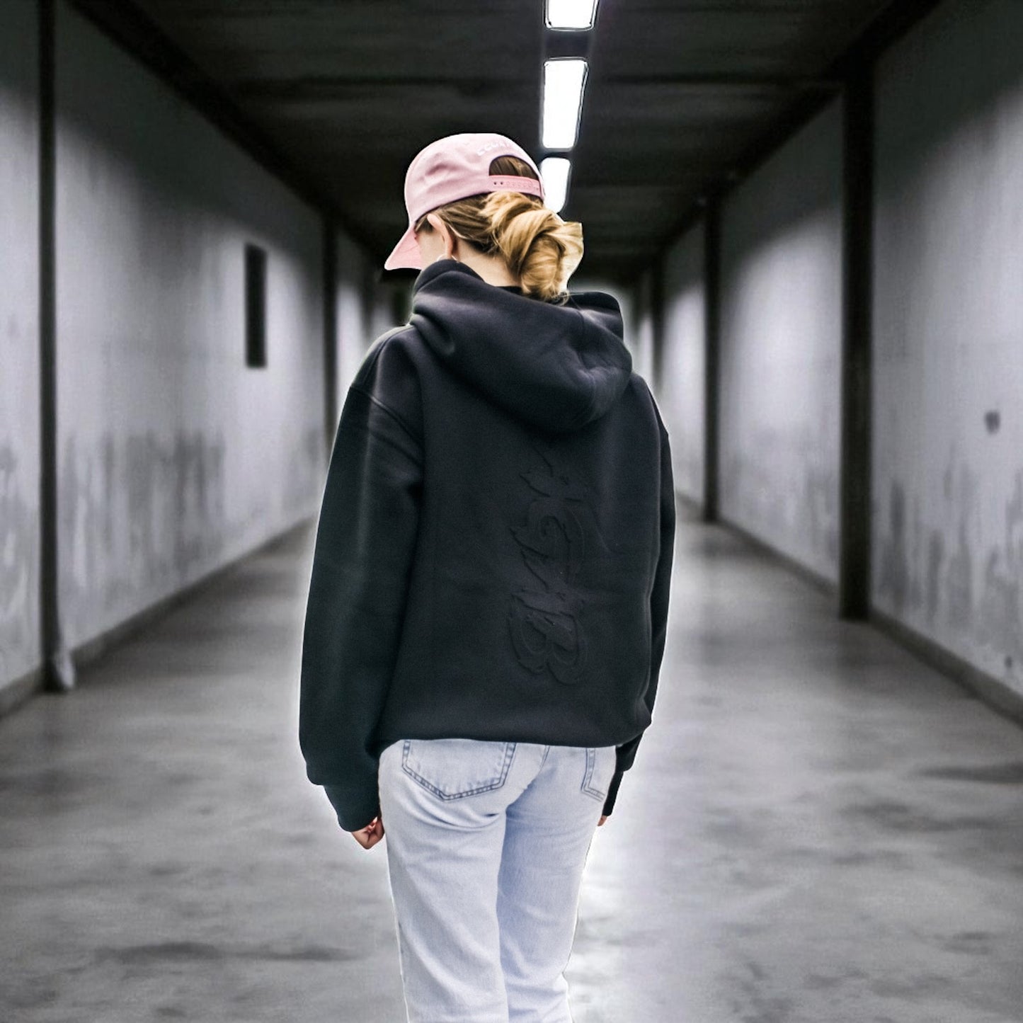 AGAB Heavy Quality Hoodie – schwerer Stoff, Premium Streetwear, Schwarz
