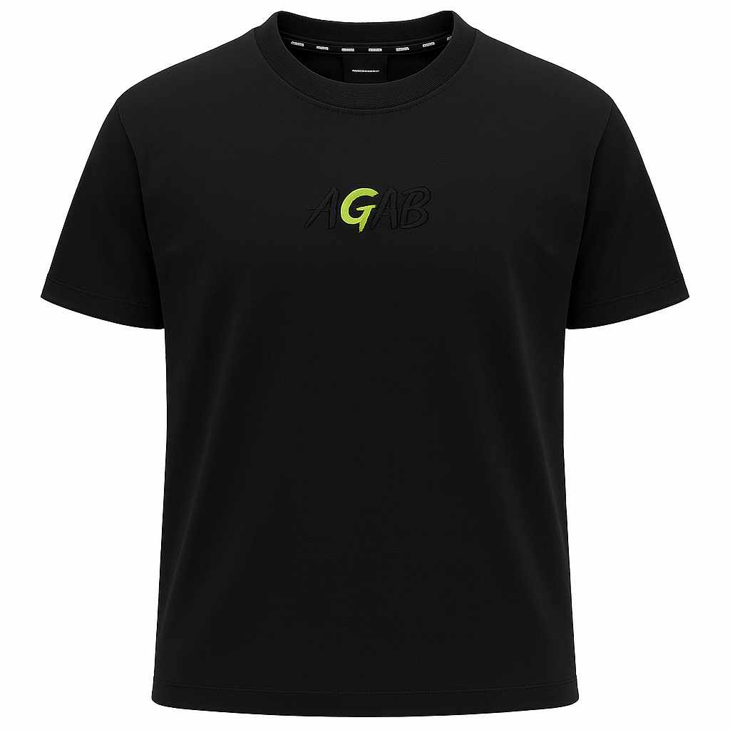 AGAB Statement T-Shirt – Rebel Streetwear in Schwarz